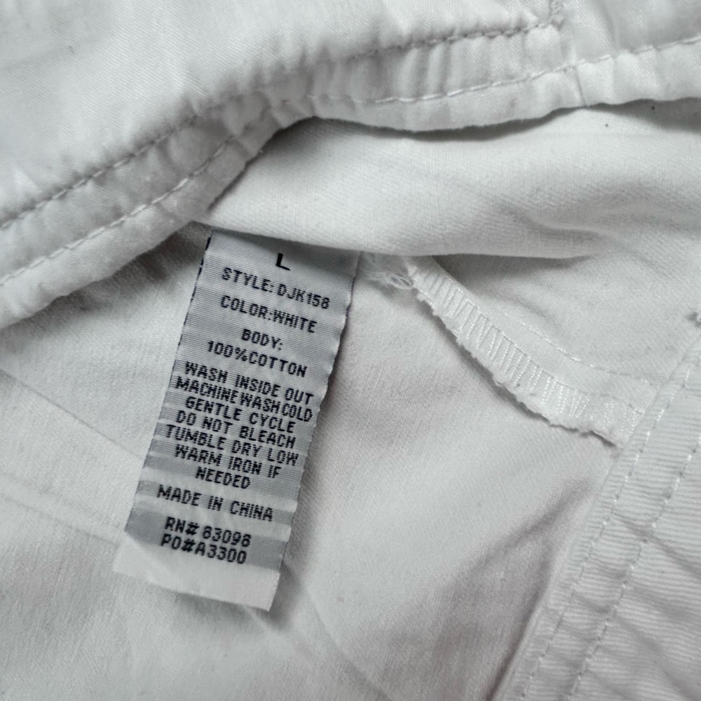 Custom White Denim Jacket “You Matter More Than You Know” Graphic size youth L - Picture 6 of 11